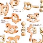 Lovudd Bird & Rabbit Combo (Teether & Rattle Combo)
