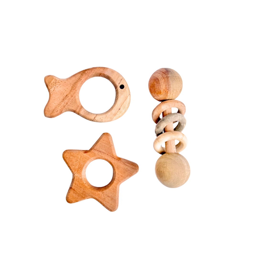 Lovudd Starfish bell(Teether & Rattle Combo)